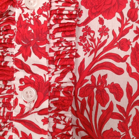 J. Crew x Liberty of London Sambourne Cropped garçon Shirt - Picture 5 of 11